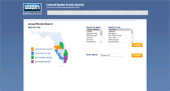 Desktop Screenshot of cbfloridarentals.com